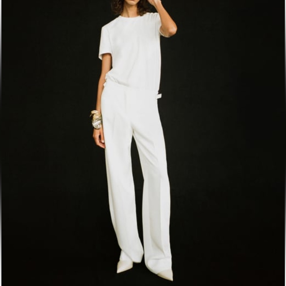New with tags Zara white pants size XS but fit like S